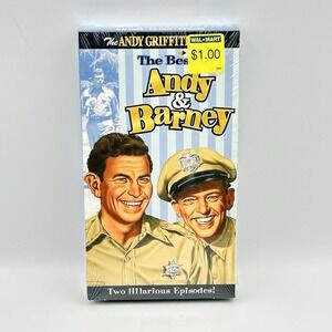 The Best Of Andy & Barney Andy Griffith Show VHS 2 Full Episodes New‎ Sealed